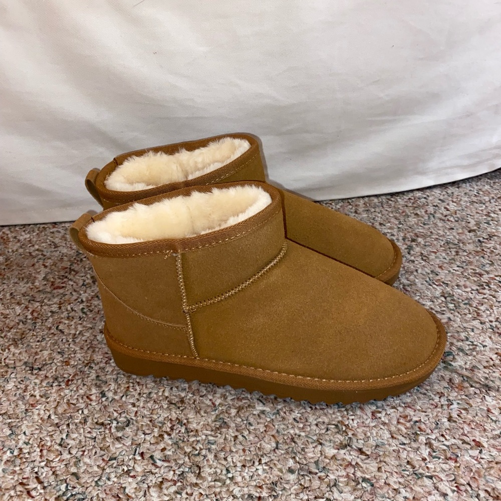 ultra mini UGG DUPES - chestnut